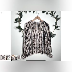 Allison Joy Tie Dye Blouse